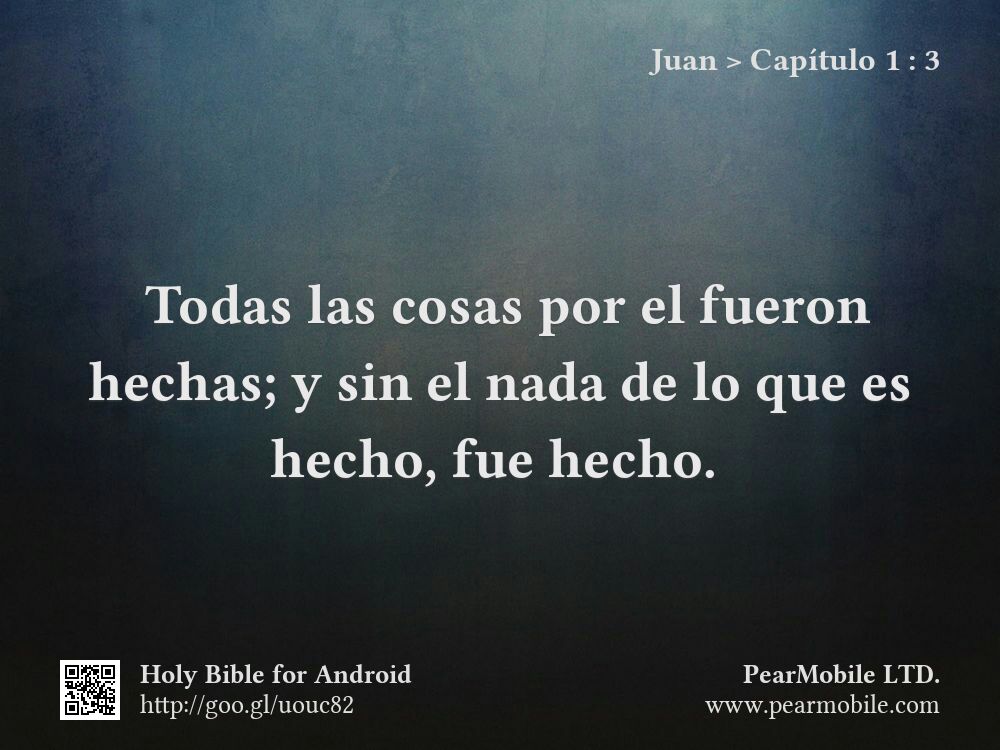 Juan, Capítulo 1:3